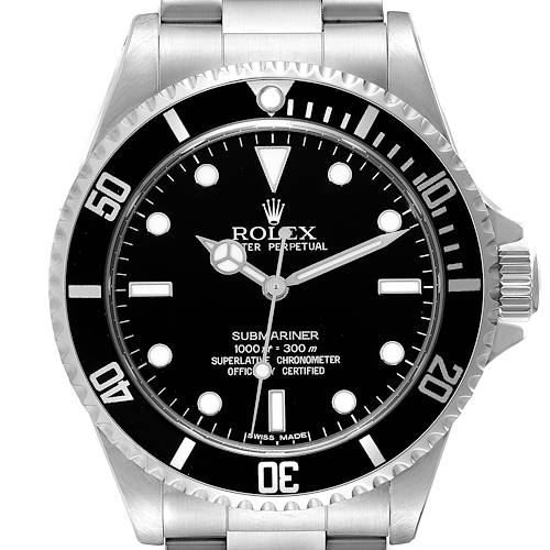 Photo of NOT FOR SALE:  Rolex Submariner No Date 40mm 4 Liner Steel Mens Watch 14060 Box Card - Partial Payment